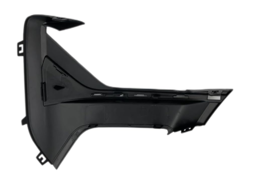 Grila bara protectie, spoiler Bmw X1 (F48), 2019-09.2022, montare fata, dreapta, lucios, negru/negru; cu locas ornamente, RapidAuto