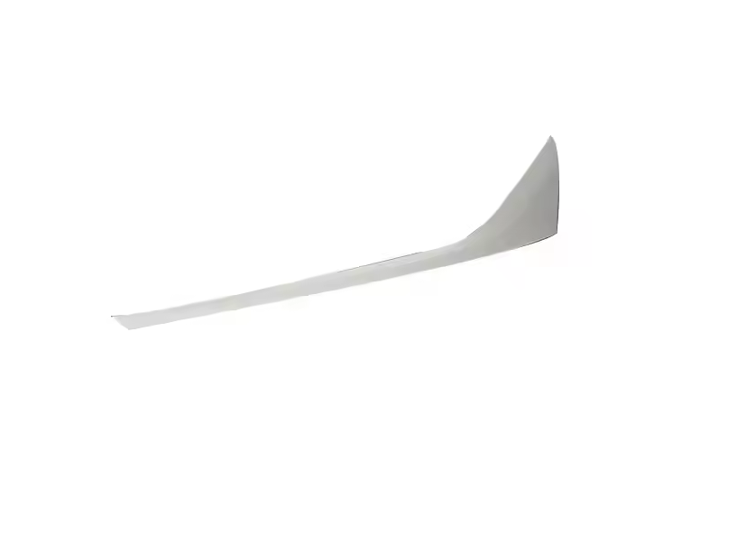 Ornament grila bara protectie, spoiler Bmw X1 (F48), 2019-09.2022, montare fata, stanga, ornament: argintiu, RapidAuto