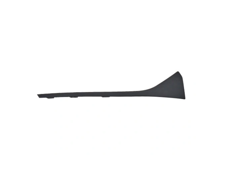 Ornament grila bara protectie, spoiler Bmw X1 (F48), 2019-09.2022, montare fata, stanga, ornament: negru, RapidAuto
