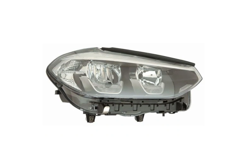 Far Bmw X3 (G01), 06.2017-07.2021, montare fata, dreapta, cu lumini de zi tip LED; H7+LED+PY24W; electric; fara modul LED; cu motor; halogen; fara marcaj &quot;BMW&quot;, DEPO
