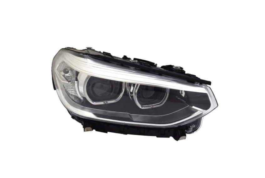 Far Bmw X3 (G01), 06.2017-07.2021; X4 (G02), 03.2018-, montare fata, dreapta, H7+LED+PY21W; electric; fara modul LED; cu motor; halogen; cu lumina viraje, MAGNETI MARELLI