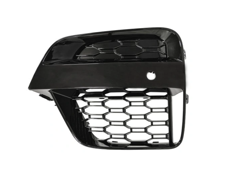 Grila bara protectie, spoiler Bmw X3 (G01), 06.2017-07.2021; X4 (G02), 03.2018-, model: pachet,M, montare fata, stanga, gaura senzor parcare, RapidAuto