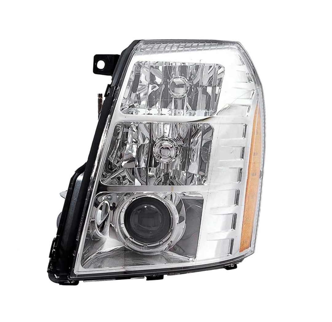 Far Cadillac Escalade, 01.2006-2009; Chevrolet Suburban (Gmt900), 01.2006-2009 Model : 1500, 2500; Gmc Yukon, 2007-2009 Model : Xl, montare fata, stanga, cu lumina de zi; Tip=USA; D1S+PS19W+PY27/7W; manual; fara bec xenon; fara ballast; SAE; xenon