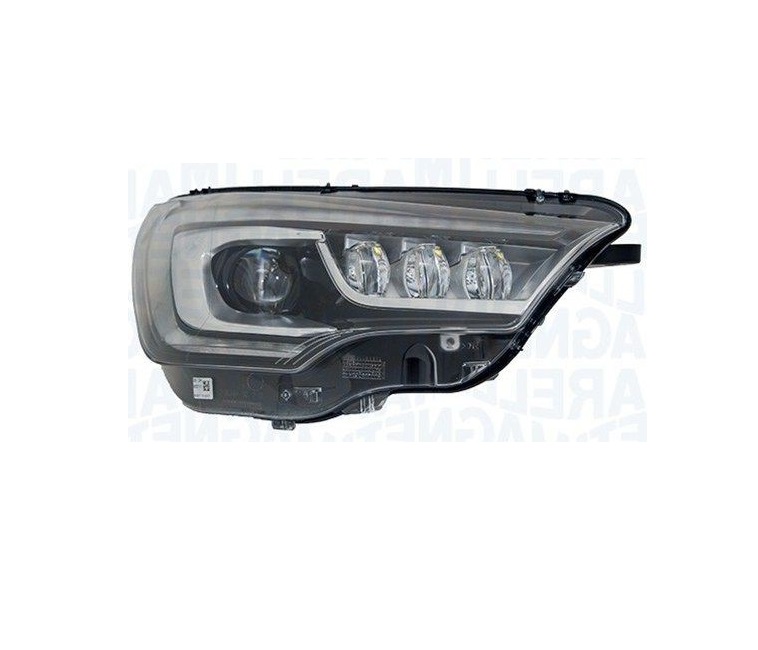 Far Ds 4/Crossback, 10.2015-, montare fata, dreapta, bi-xenon; cu lumini de zi tip LED; D1S; electric; fara ballast; fara modul LED; cu bec xenon; xenon; cu lumina viraje, MAGNETI MARELLI