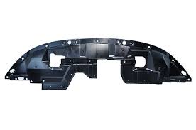 Spoiler bara protectie Peugeot 4007 (V_), 03.2007-; Citroen C-Crosser (Ep), 06.2007-03.2012; Mitsubishi Outlander (Cw0), 03.2007-2012, montare fata, (HDPE); parte inferioara, RapidAuto