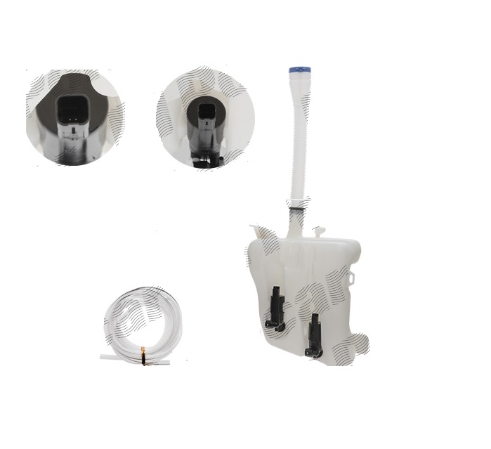 Rezervor spalator parbriz Citroen Berlingo (7_), 02.2008-07.2018; Peugeot Partner, 03.2008-07.2018 Pt Modele Cu Stergator Spate, Gat de umplere cu capac,cu pompa de spalare dubla,cu pompa de spalare mono, RapidAuto