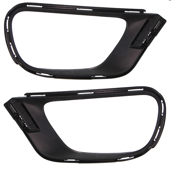 Rama grila bara protectie Citroen C3, 01.2020-, montare fata, stanga+dreapta, neted; negru, RapidAuto