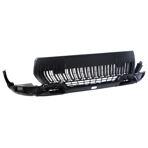 Grila bara protectie, spoiler Citroen C3 Aircross, 07.2021-, montare fata, negru, textura, RapidAuto