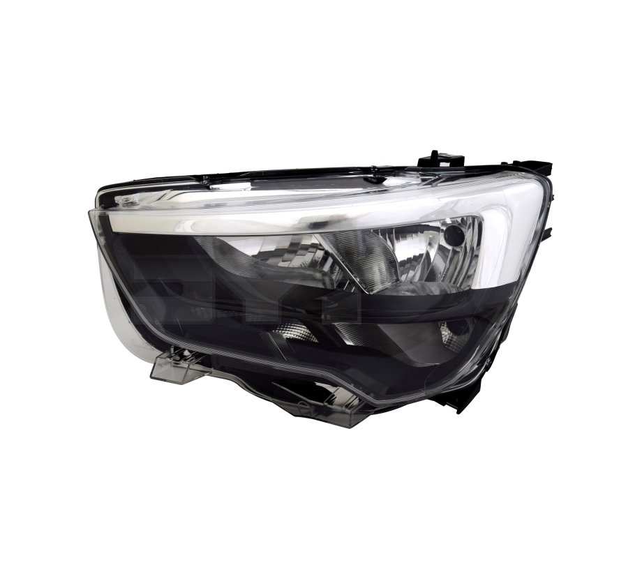 Far Opel Combo/Life, 09.2018-, montare fata, stanga, cu lumina de zi; H1+H7+W21/5W; electric; halogen, VALEO