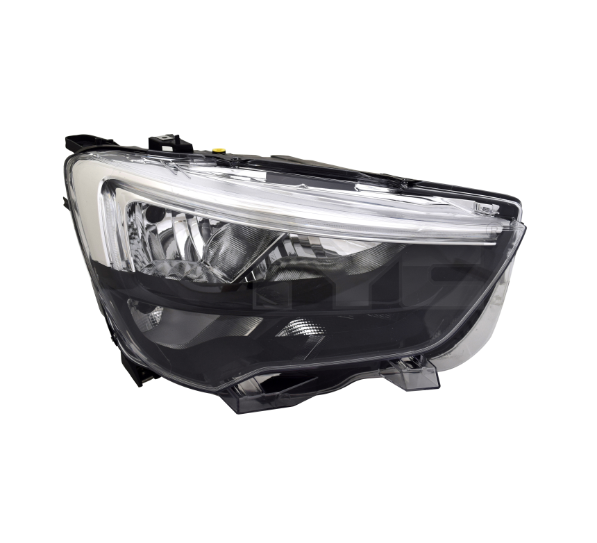 Far Opel Combo/Life, 09.2018-, montare fata, dreapta, cu lumini de zi tip LED; H1+H7+LED; electric; cu motor; cu becuri; halogen, VALEO