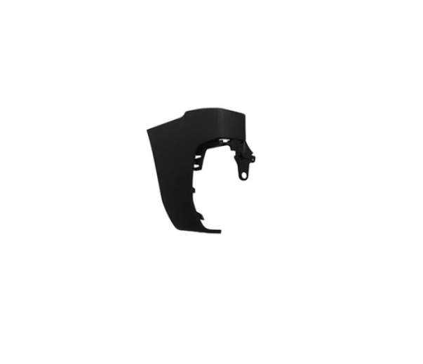 Parte laterala bara, colt lateral flaps Citroen Berlingo, 06.2018-, Opel Combo/Life, 09.2018-, Peugeot Partner, 06.2018- Model Scurt, Cu 2 Usi Spate, montare spate, stanga, negru, Texturat, RapidAuto