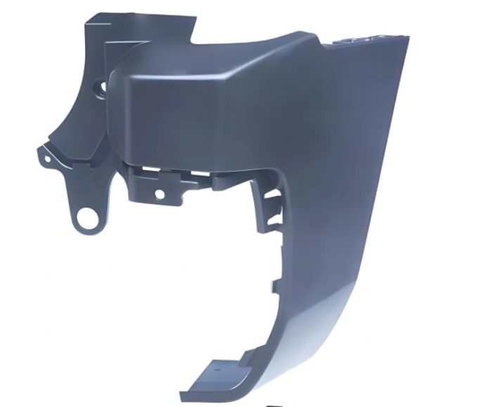 Parte laterala bara, colt lateral flaps Citroen Berlingo, 06.2018-, Opel Combo/Life, 09.2018-, Peugeot Partner, 06.2018- Model Scurt, Cu 2 Usi Spate, montare spate, dreapta, grunduit, gata de vopsit, Texturat, RapidAuto
