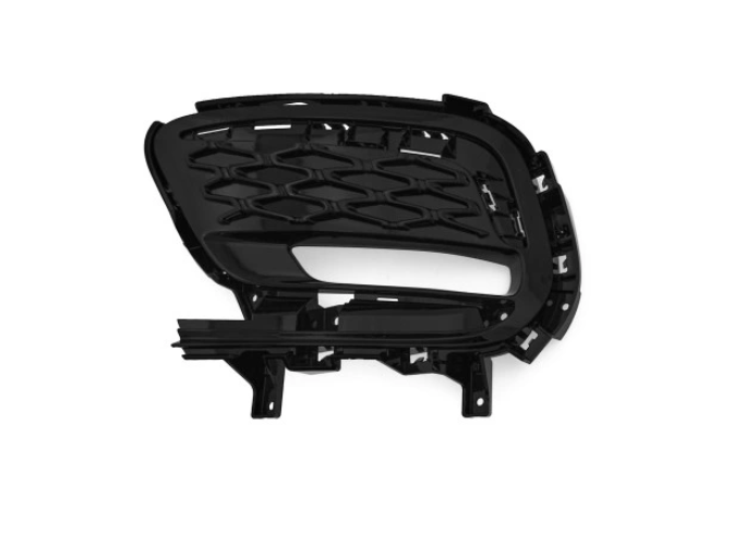 Grila bara protectie, spoiler Chrysler Pacifica, 2021-, Voyager, 2022-12.2023 Model: Lx, Voyager, 01.2021-12.2021 Model: L, Lx, Lxi, montare fata, stanga, cu gaura lampa de ceata, RapidAuto