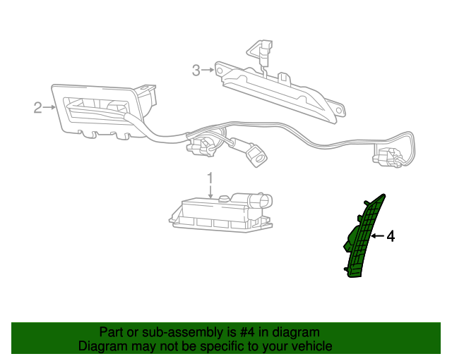 Lampa semnalizare Chrysler Pacifica, 03.2016-08.2020; Pacifica, 04.2020-; Voyager, 06.2019-12.2023, montare spate, dreapta, LED; rosu; Omologare: SAE; OE