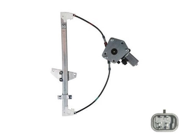 Macara geam cu motoras Chevrolet Spark (M300), 01.2010-2014, montare fata, stanga, RapidAuto