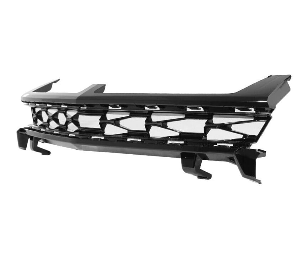 Grila radiator Chevrolet Camaro, 06.2015-09.2018, montare fata, negru, RapidAuto