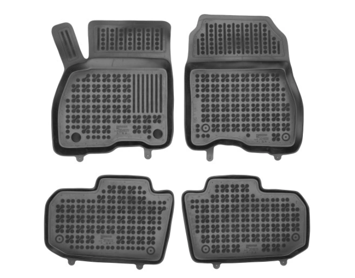 Covorase auto Nissan Leaf, 10.2017-, negru; elastomer, RapidAuto