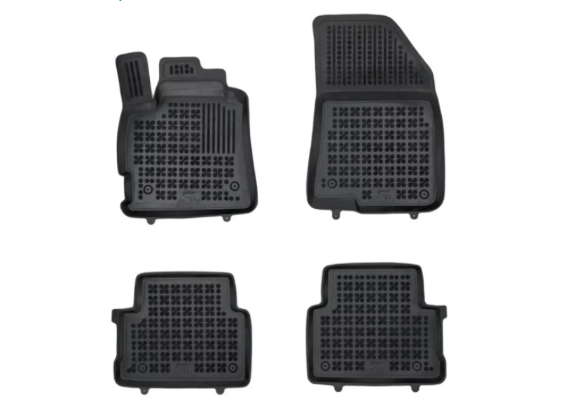 Covorase auto Dacia Jogger, 2022-, negru; elastomer, RapidAuto