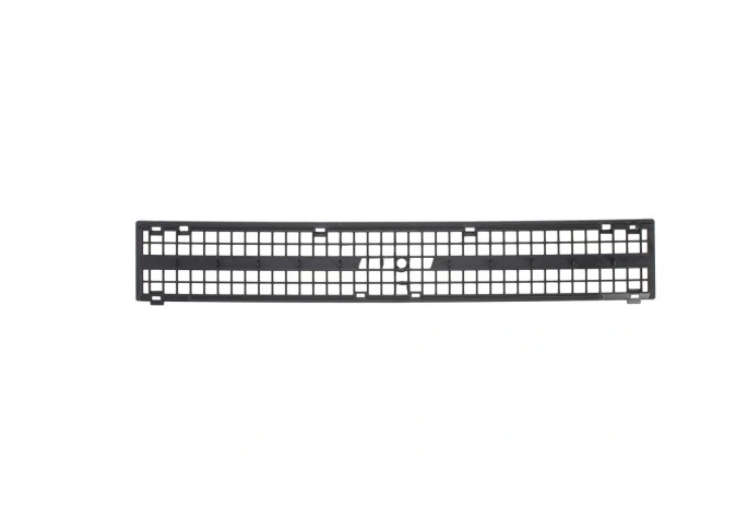 Grila radiator Fiat Uno (146 A/E), 09.1989-06.2002, montare fata, cu locasuri; negru; intern, RapidAuto
