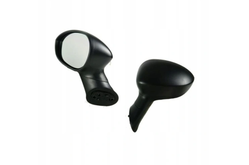 Oglinda exterioara Fiat Linea (323), 06.2007-2015; Punto (199), 02.2012-; Punto Evo (199), 09.2009-; Punto Grande (199) 09.2005-02.2012, montare stanga, reglaj electric; carcasa neagra; incalzit; sticla convexa; geam cromat; 7 gauri / 5 pini, RapidAuto