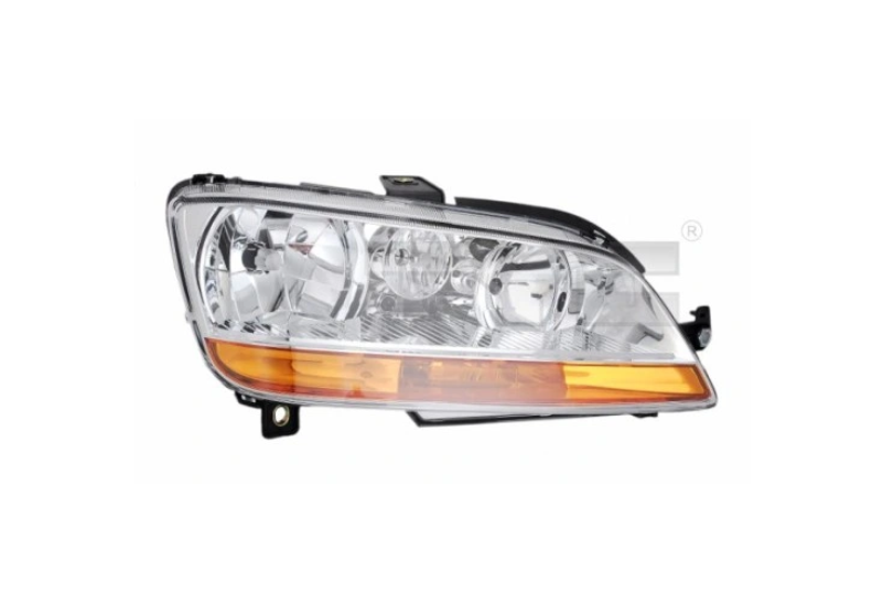 Far Fiat Idea (350), 01.2004-12.2005; Multipla (186), 01.2005-12.2005, montare fata, dreapta, cu lampa ceata fata; H1+H1+H7+P21W+W5W; electric; semnal galben; cu motor; halogen, MAGNETI MARELLI