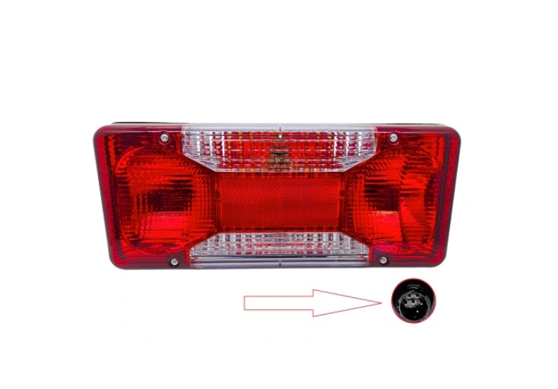Stop spate, lampa Iveco Daily, 05.2006-2014; Daily, 07.2014-; Fiat Doblo (152/263), 01.2010-12.2014; Doblo (263), 01.2015-, model: caroserie, montare spate, dreapta, P21/5W+P21W+PY21W; cu locas bec; OE