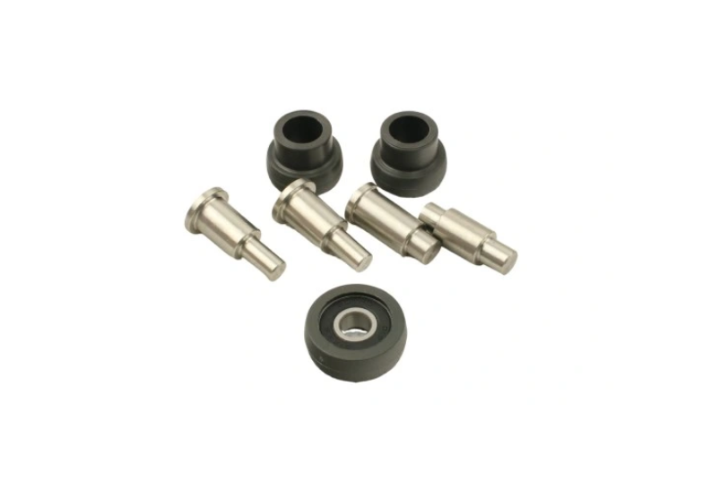 Rola usa culisanta Peugeot Bipper, 10.2007-; Fiat Fiorino/Qubo, 10.2007-; Citroen Nemo (Aa), 10.2007-, montare stanga=dreapta, rola inferioara; kit de reparatie, RapidAuto