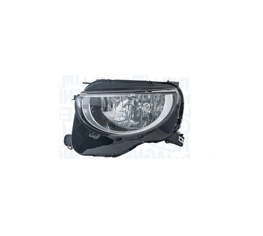 Far Fiat 500e (332), 2020-, montare fata, dreapta, H19+W5W; electric; cu becuri; halogen, MAGNETI MARELLI