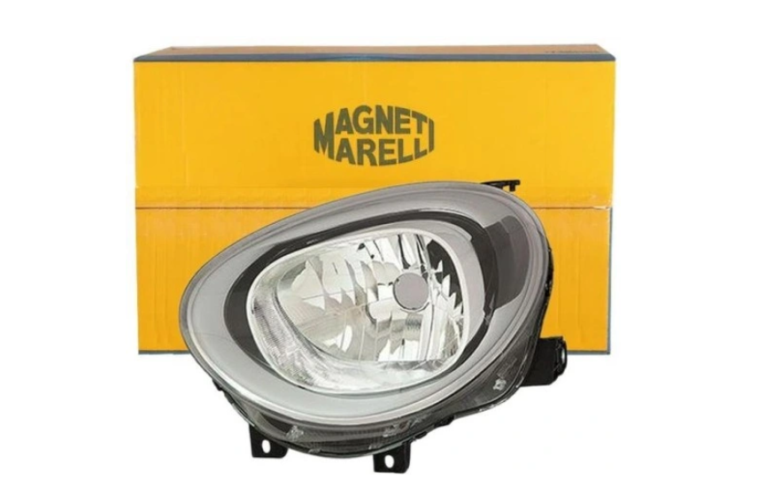 Far Fiat 500x, 04.2015-, montare fata, stanga, H4; electric; halogen, MAGNETI MARELLI