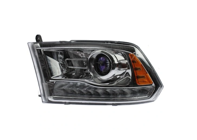 Far Ram 1500, 01.2018- Model : 1500, Classic; 1500/2500/3500, 05.2012-2015, montare fata, stanga, cu lentile; cu indicator led; cu lumina de zi; cu lumina de parcare LED; Tip=USA; HB3+HiR2+LED; manual; argintiu; Omologare: SAE; halogen, RapidAuto