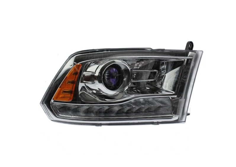 Far Ram 1500, 01.2018- Model : 1500, Classic; 1500/2500/3500, 05.2012-2015, montare fata, dreapta, cu lentile; cu indicator led; cu lumina de zi; cu lumina de parcare LED; Tip=USA; HB3+HiR2+LED; manual; argintiu; Omologare: SAE; halogen, RapidAuto