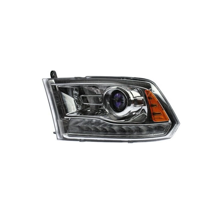 Far Ram 1500, 01.2018- Model : 1500, Classic; 1500/2500/3500, 2016-, montare fata, stanga, cu lentile; cu indicator led; cu lumina de zi; cu lumina de parcare LED; Tip=USA; HB3+HB3+LED; manual; argintiu; Omologare: SAE; halogen, RapidAuto