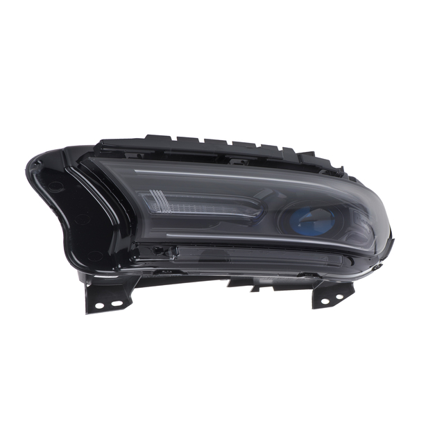 Far Dodge Charger, 2016-2017, montare fata, stanga, cu indicator led; cu lumini de zi tip LED; Tip=USA; HB3+LED; manual; cu bec; Omologare: SAE; halogen, RapidAuto