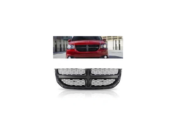 Grila radiator Dodge Grand Caravan, 01.2011-, montare fata, negru, RapidAuto