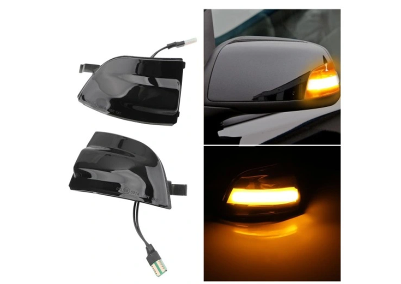 Lampa semnalizare aripa Ford C-Max (C214), 06.2007-12.2010; Focus C-Max (C214), 10.2003-06.2007; Focus Ii (Da_), 11.2004-01.2008, model tuning, montare fata, stanga+dreapta, LED; fumuriu; tuning; RapidAuto