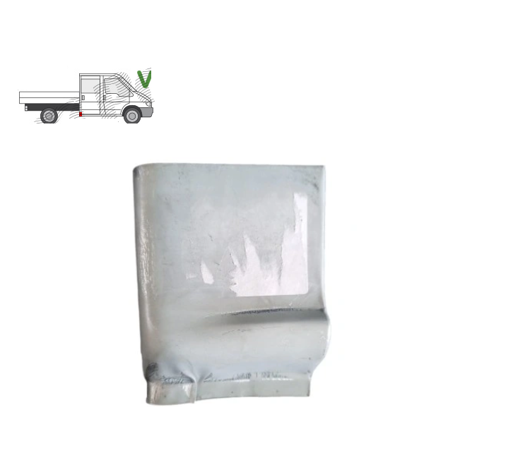 Segment reparatie colt panou spate Ford Transit (V184/5), 05.2000-04.2006; Transit/Tourneo (V347/8), 05.2006-04.2013, model: double cab, montare spate, dreapta, galvanizat, RapidAuto