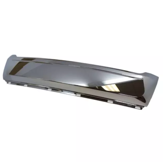 Ornament grila Ford Edge, 2011-10.2014, model: Version USA, montare fata, cromat; inferior, RapidAuto