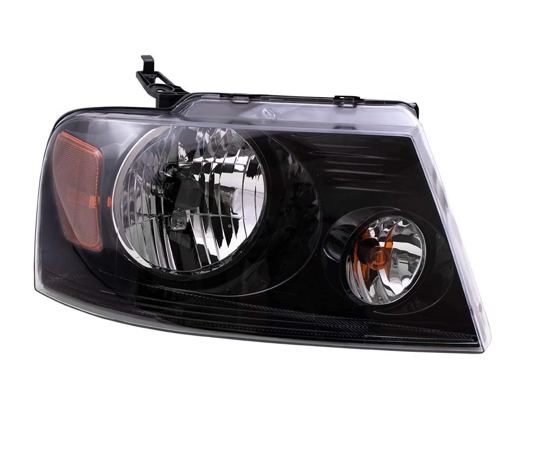 Far Ford F-Series, 09.2003-10.2008, model: F150, montare fata, dreapta, Tip=USA; H13; manual; negru; Omologare: SAE; halogen, Taiwan