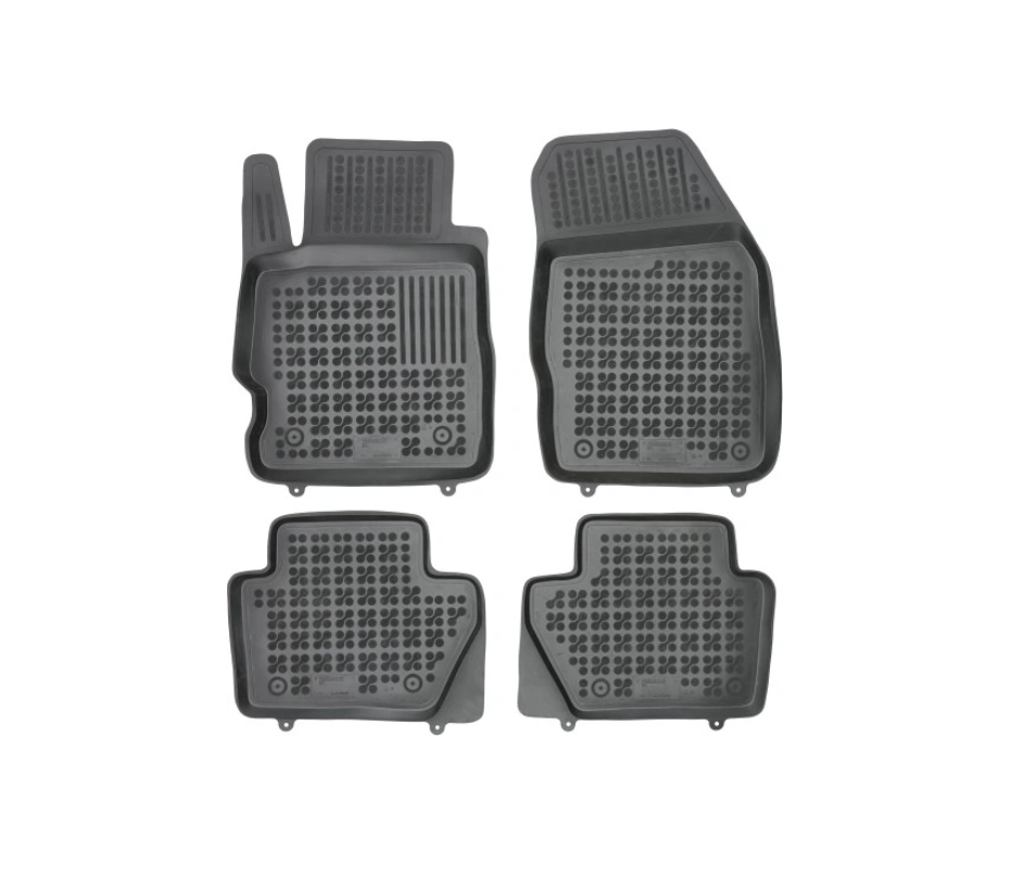 Covorase auto Ford Ka+, 10.2016-, negru; elastomer, RapidAuto