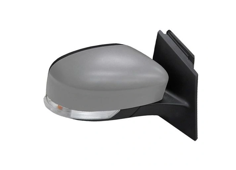 Oglinda exterioara Ford Focus Iii, 10.2014-08.2018, montare dreapta, reglaj electric; grunduit; incalzit; sticla asferica; geam cromat; Senzor temperatura; 12 gauri / 8 pini; cu semnalizare, SRLine