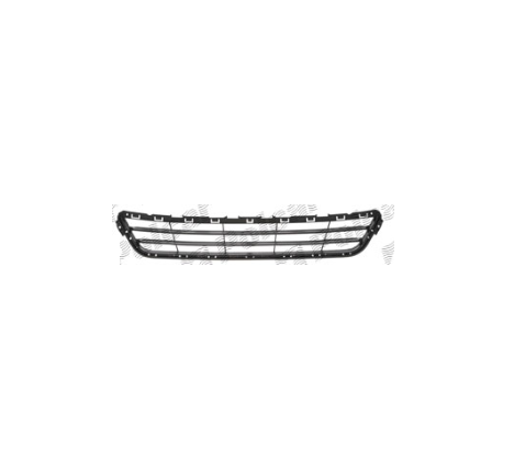 Grila bara protectie, spoiler Ford Mondeo, 10.2014-03.2022, montare fata, negru/negru, RapidAuto