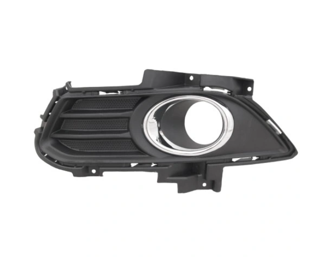 Grila bara protectie, spoiler Ford Mondeo, 10.2014-03.2022, montare fata, stanga, Negru lucios, RapidAuto