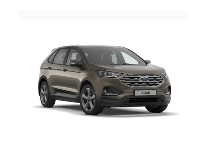 Grila radiator Ford Edge, 05.2019-, montare fata, 5 mulaje cromate, cu rama crom; negru, RapidAuto