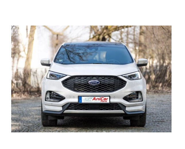 Spoiler bara protectie fata Ford Edge, 05.2019-, model: ST, ST-Line, montare fata, negru, Texturat; superior, RapidAuto