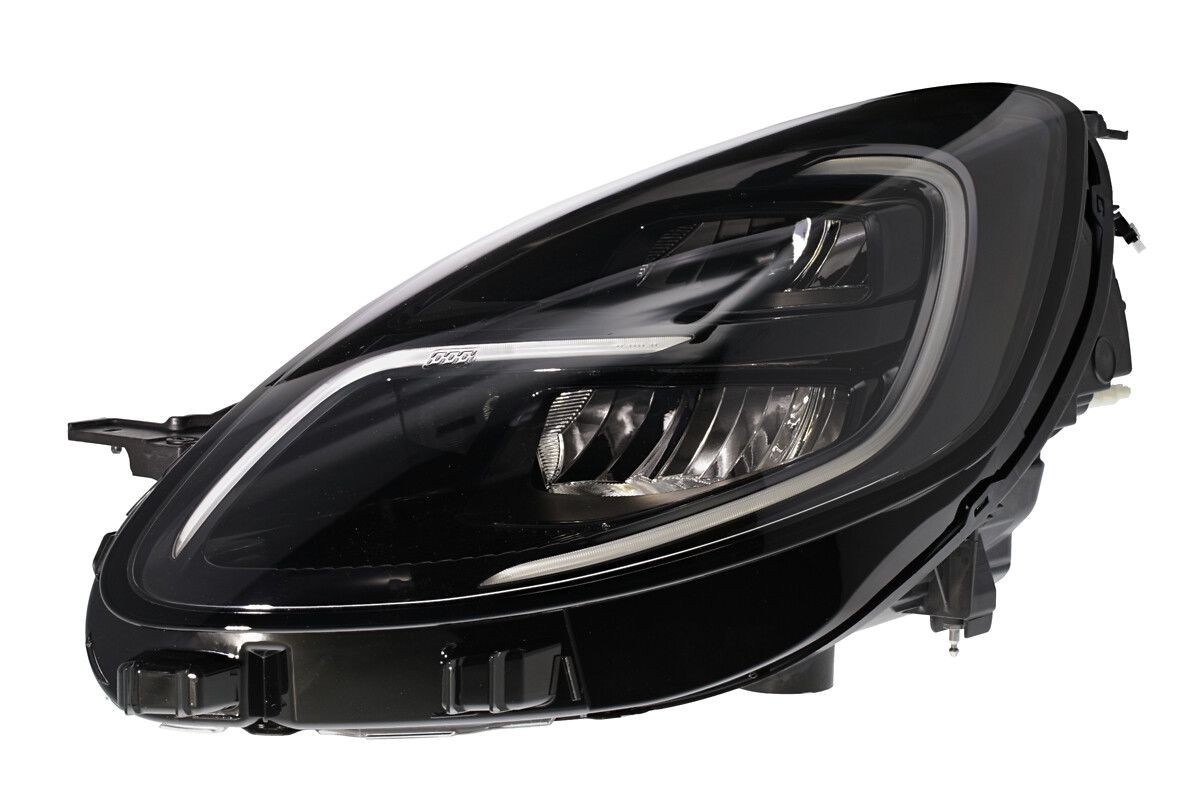 Far Ford Puma, 10.2019-04.2021; Puma, 03.2022-, montare fata, stanga, LED; electric; rama neagra; fara modul LED; LED, VALEO