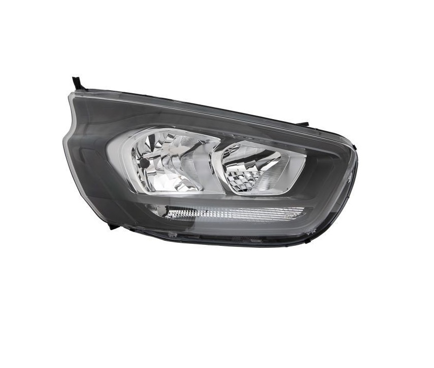 Far Ford Transit/Tourneo Custom, 07.2017-, montare fata, dreapta, cu lumina de zi; H15+H7+PY21W+W5W; electric; cu motor; halogen, DEPO