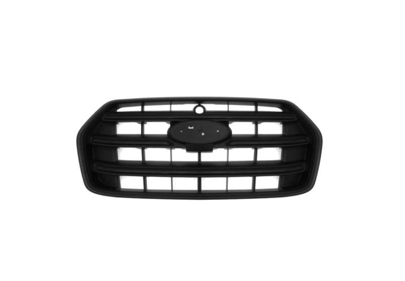 Grila radiator Ford Transit, 10.2019-, model: Transit, montare fata, negru, RapidAuto