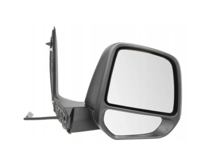 Oglinda exterioara Ford Transit/Tourneo Connect, 03.2013-2018, model: Connect, montare dreapta, reglaj electric; carcasa neagra; incalzit; sticla convexa; geam cromat; 5 pini, RapidAuto