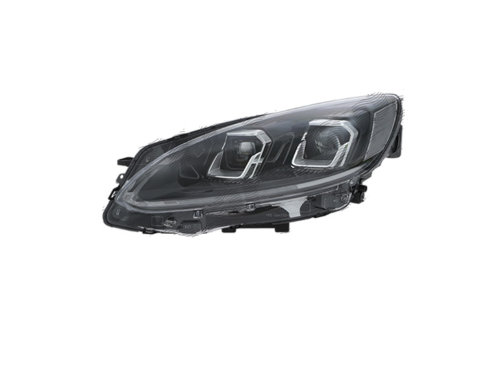 Far Ford Kuga, 12.2019-05.2024, montare fata, stanga, asistenta faza lunga; asistenta faza scurta; LED; electric; rama cromata; fara modul LED; LED; cu lumina dinamica pentru viraje; cu lumina pentru viraje statica, VALEO