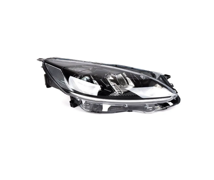 Far Ford Kuga, 12.2019-05.2024, montare fata, dreapta, H7+H9+LED+PWY24W; electric; rama cromata; halogen, VALEO